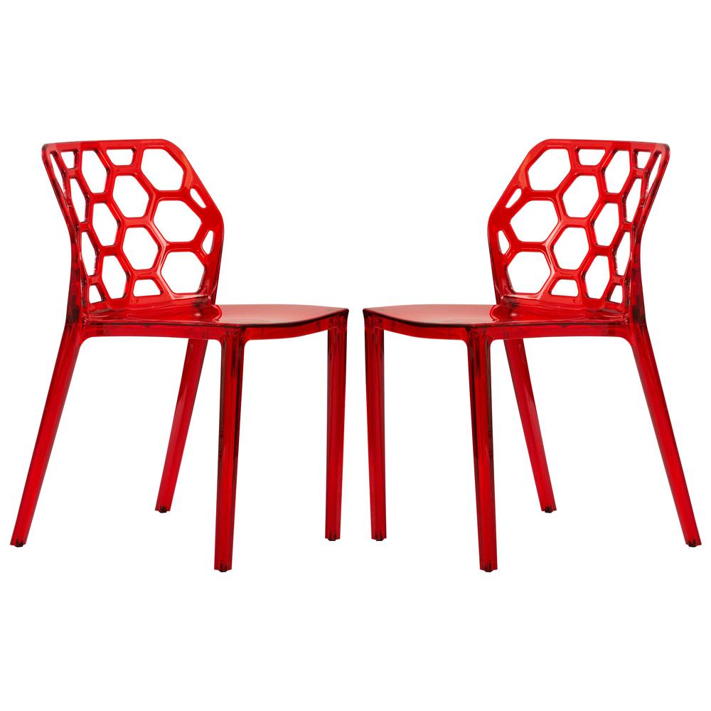 Modern Dynamic Dining Chair, Set of 2. Picture 1