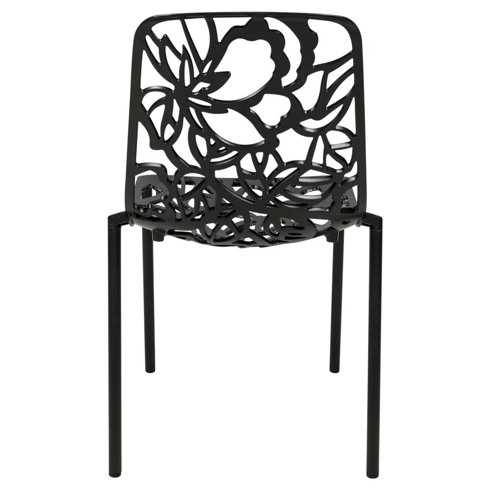 Modern Devon Aluminum Chair, Set of 4. Picture 4