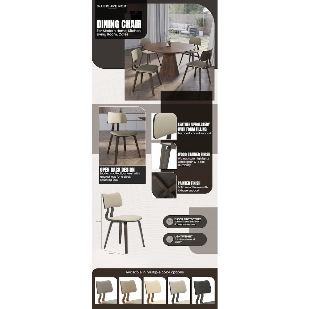 Modern Wooden Dining Chair. Picture 29