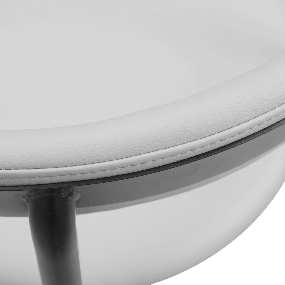 Lume Collection Modern Dining Chair in Grey Set of 2. Picture 23