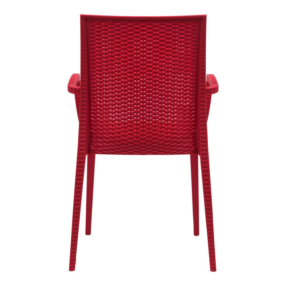 Weave Mace Indoor/Outdoor Chair (With Arms), Set of 2. Picture 4