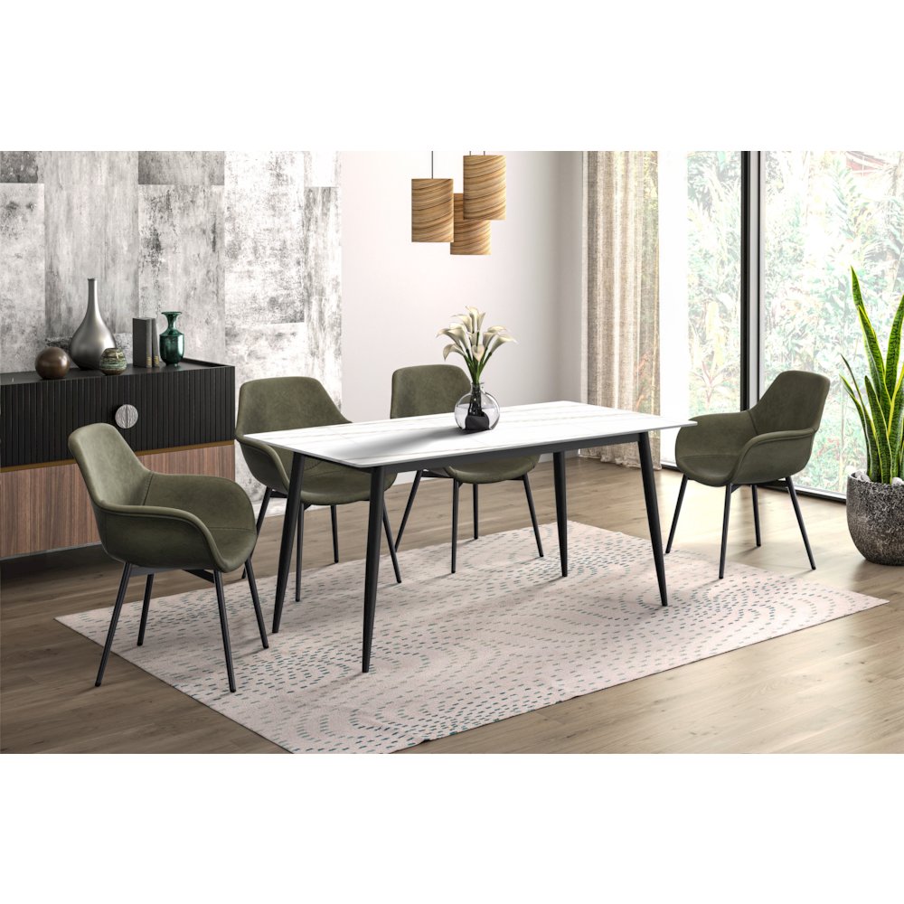 Zayle Series Modern Dining Table. Picture 26