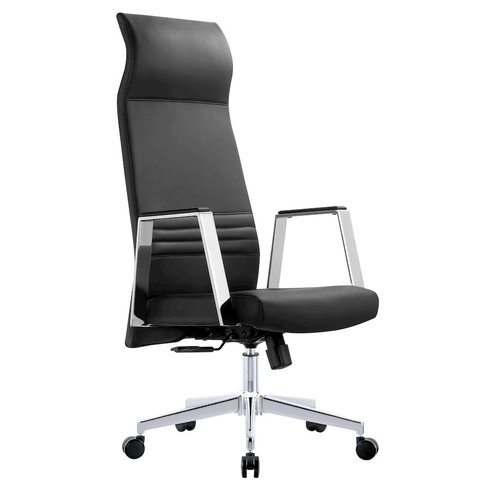 Aleen High-Back Office Chair in Black. Picture 12