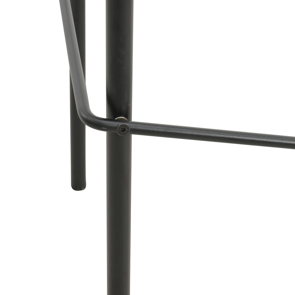 Devon Mid-Century Modern Aluminum Bar Stool. Picture 16