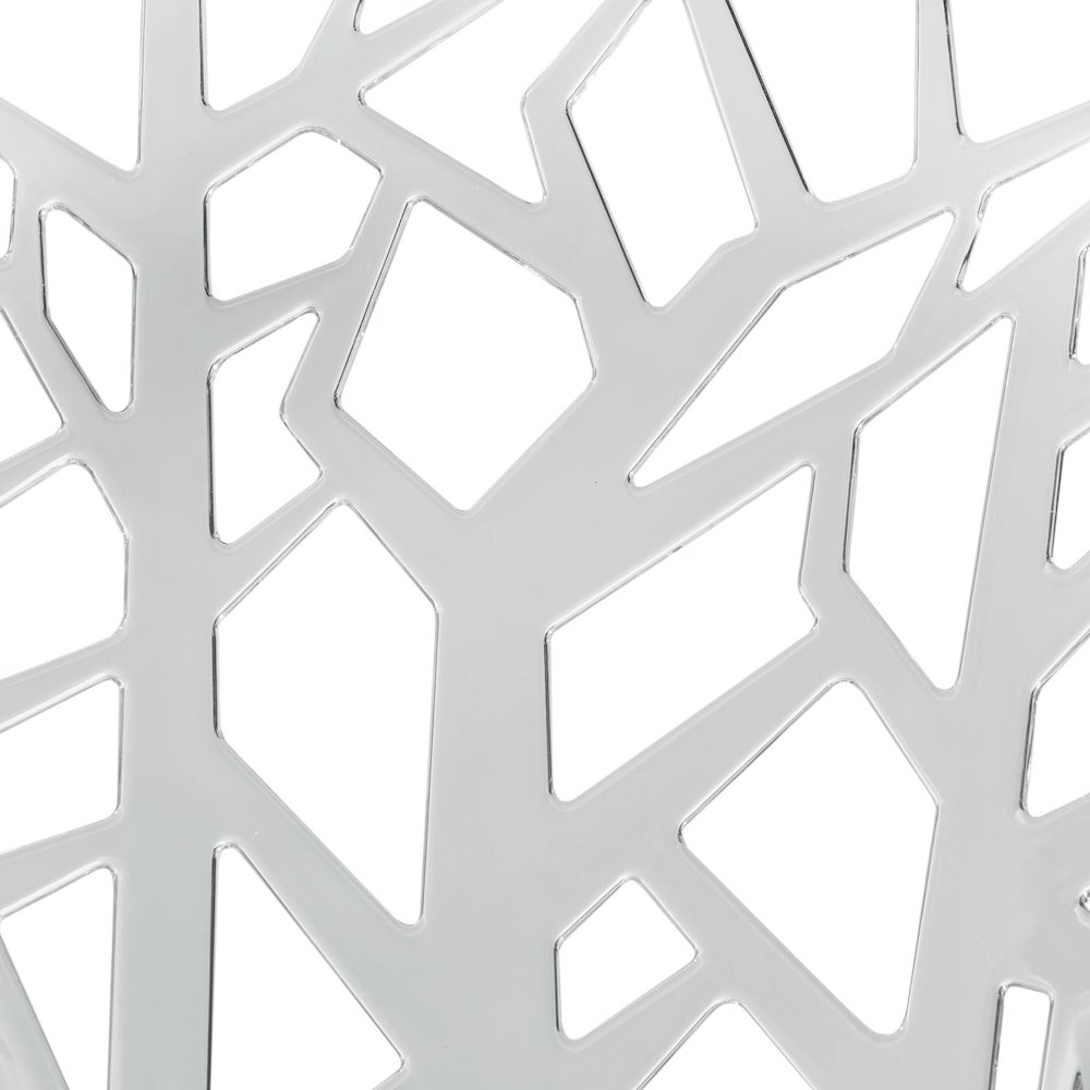 Cornelia Modern Spring Cut-Out Tree Design Stackable Dining Chair. Picture 6