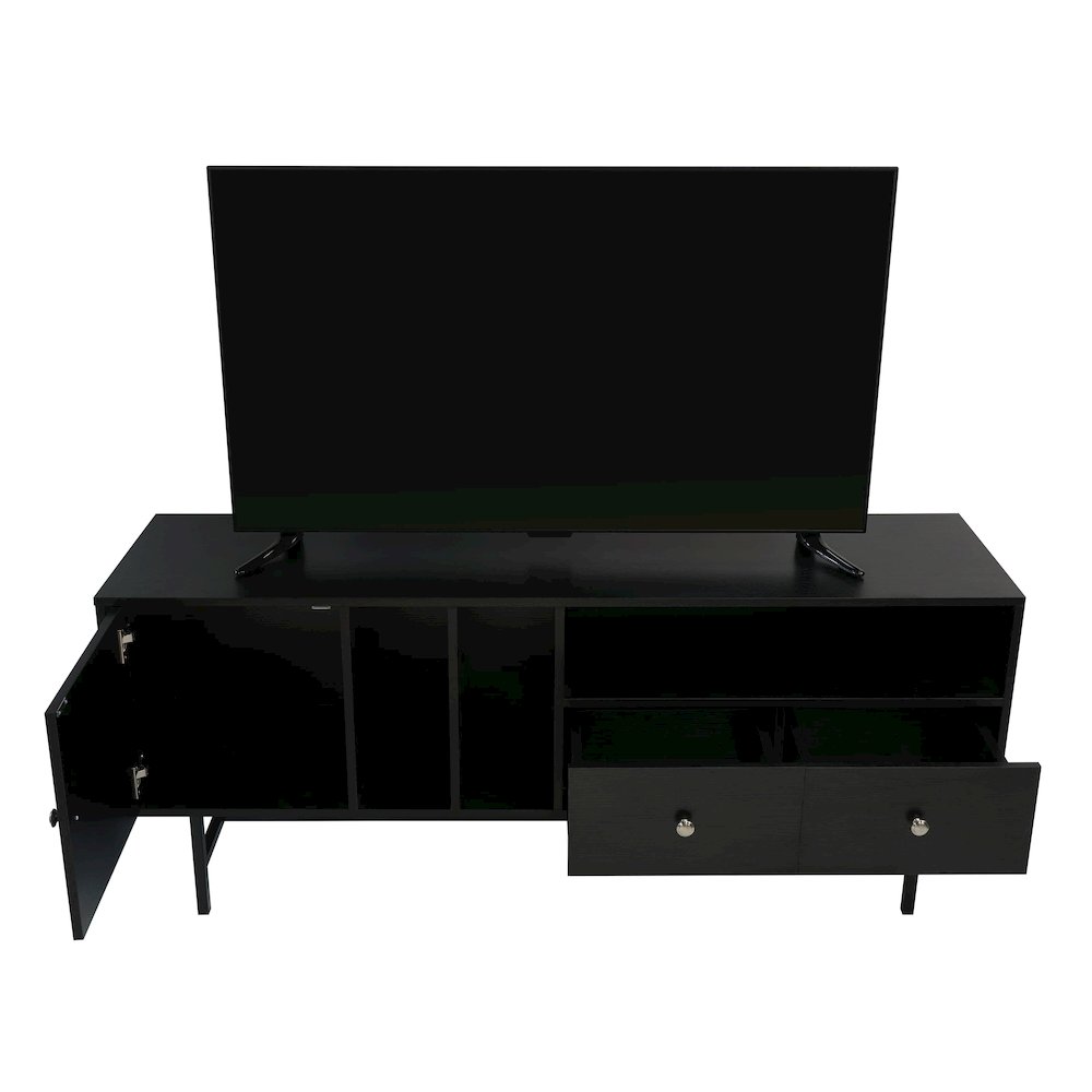 Rochester Modern Rectangular TV Stand. Picture 17