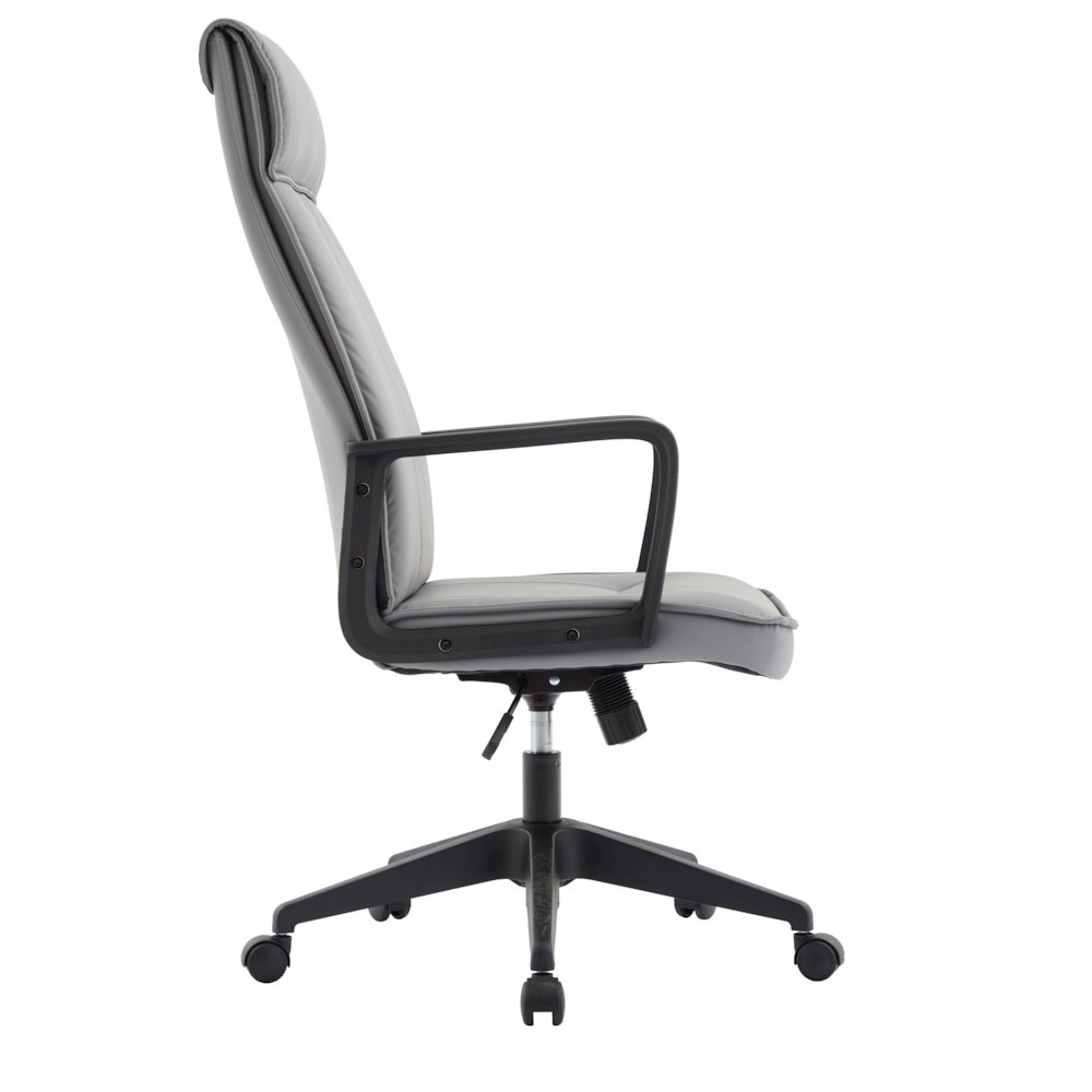 Aiaria Collection Modern Office Chair In Grey. Picture 16