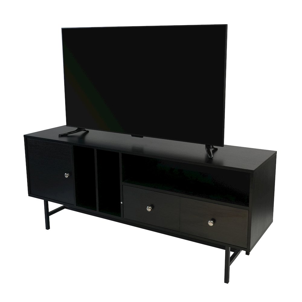 Rochester Modern Rectangular TV Stand. Picture 3