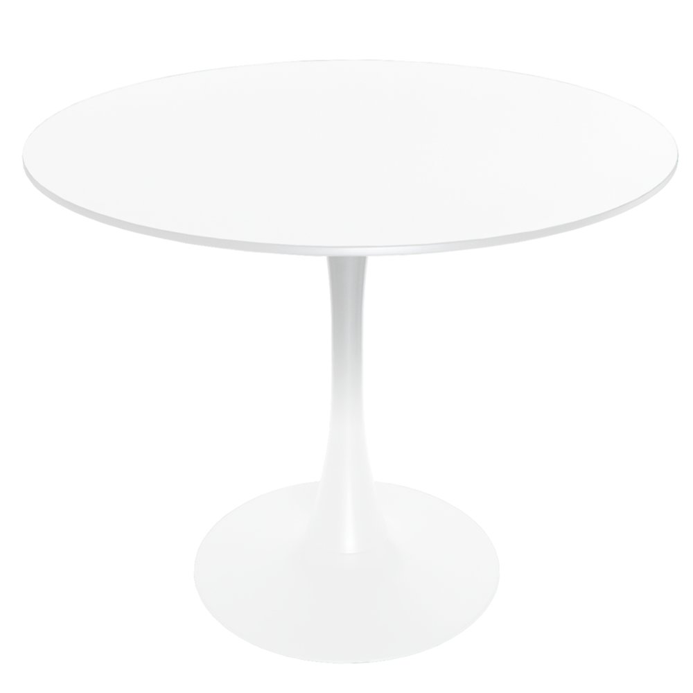 Bristol Mid-Century Modern Round Dining Table. Picture 12
