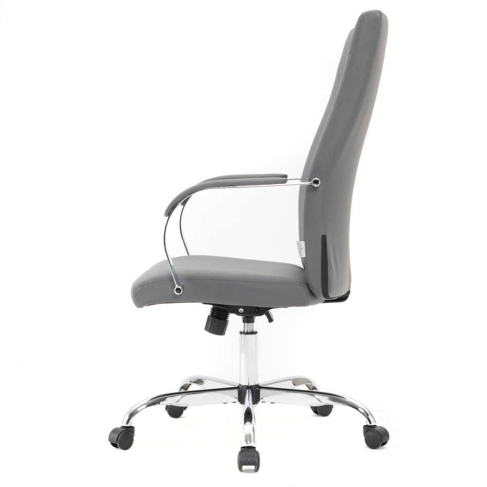 Sonora Modern High-Back Leather Office Chair. Picture 19