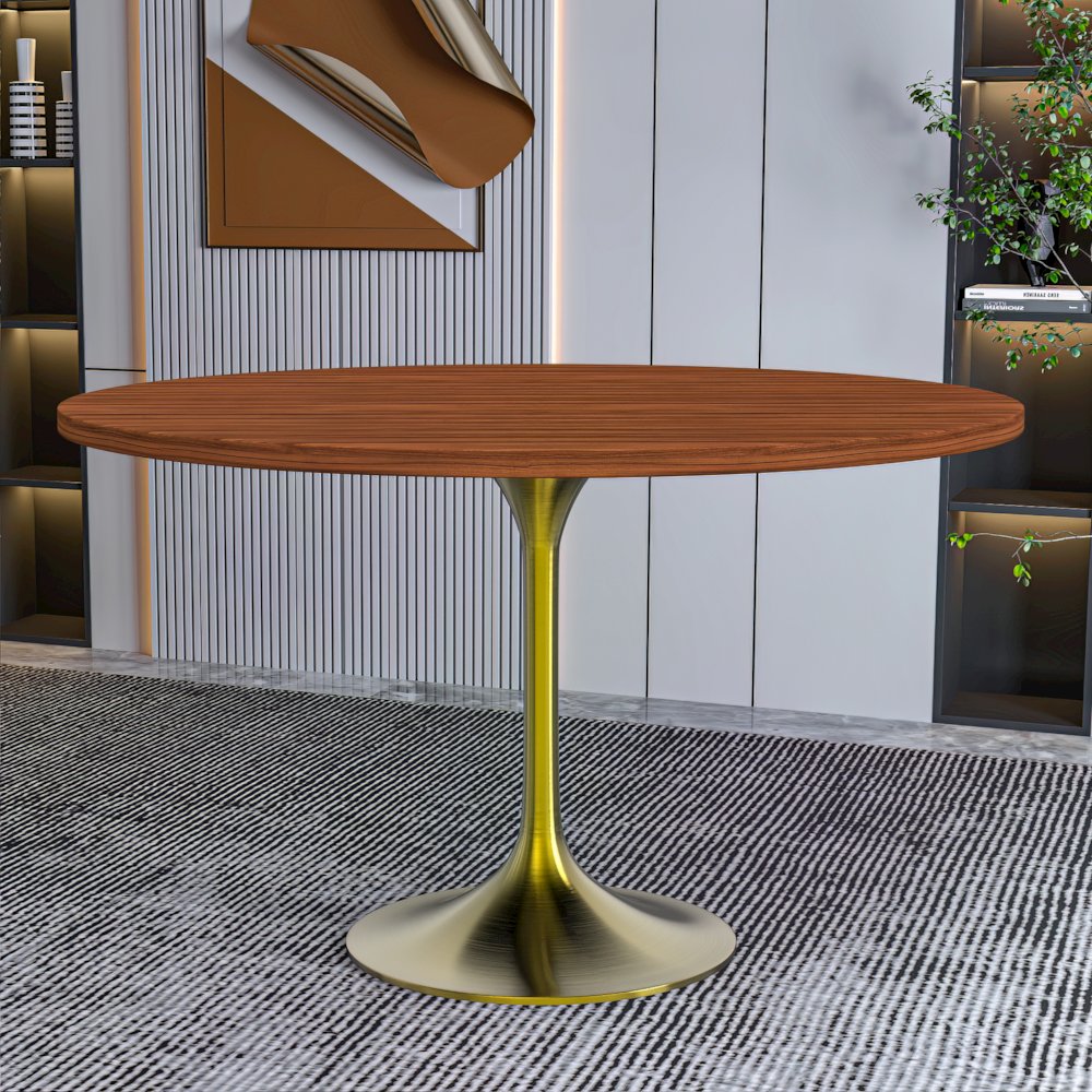 Verve Collection 48" Round Dining Table. Picture 9