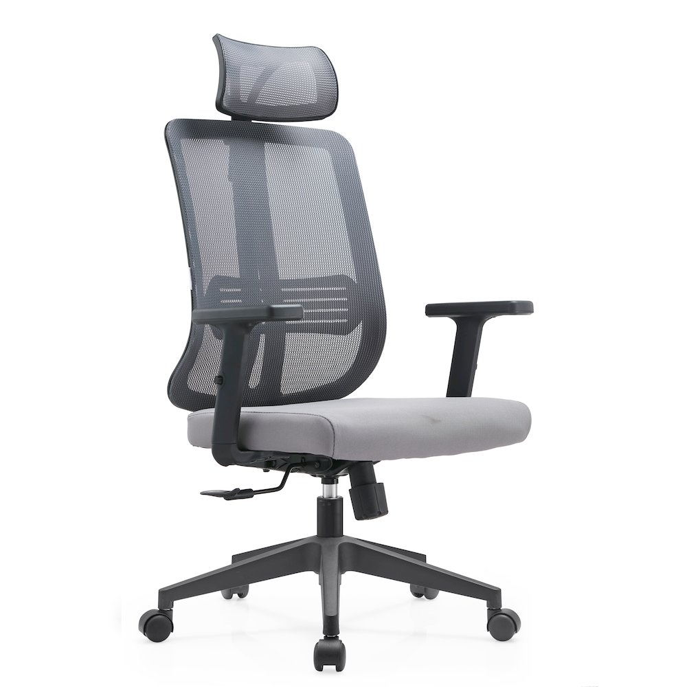 Office Nift Series Office Task Chair In Grey. Picture 4
