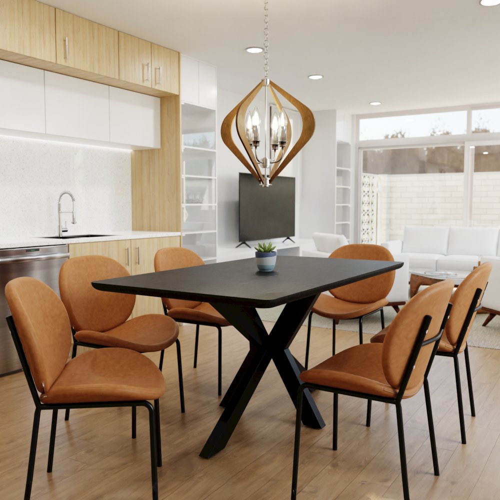 Servos Modern Dining Side Chair. Picture 8