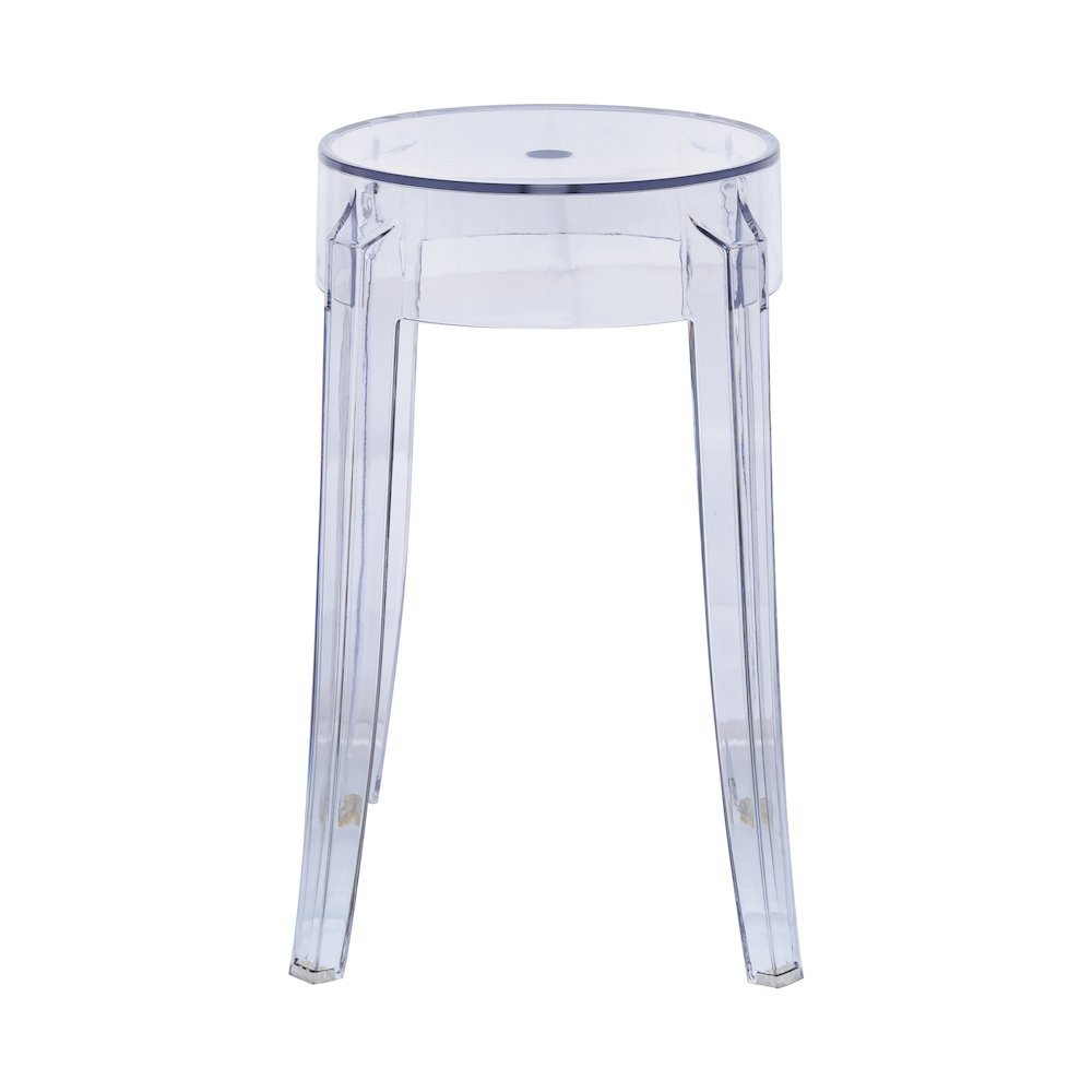 Averill Modern Plastic Dining Stool Set of 2. Picture 3