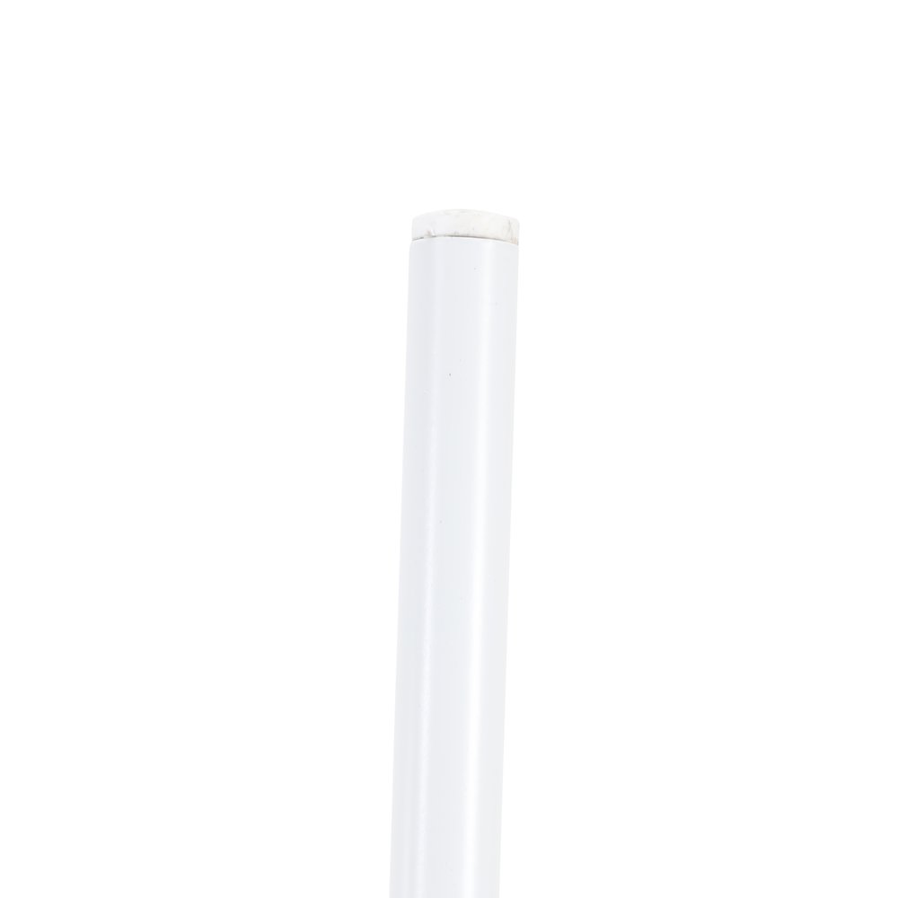 Modern Oyster Transparent Side Chair in White Base Set of 2. Picture 11