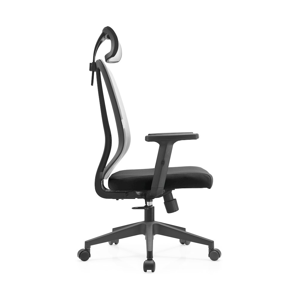 Office Nift Series Office Task Chair In White. Picture 18