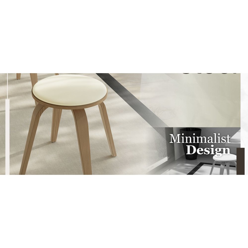 Modern Wooden Dining Stool. Picture 20