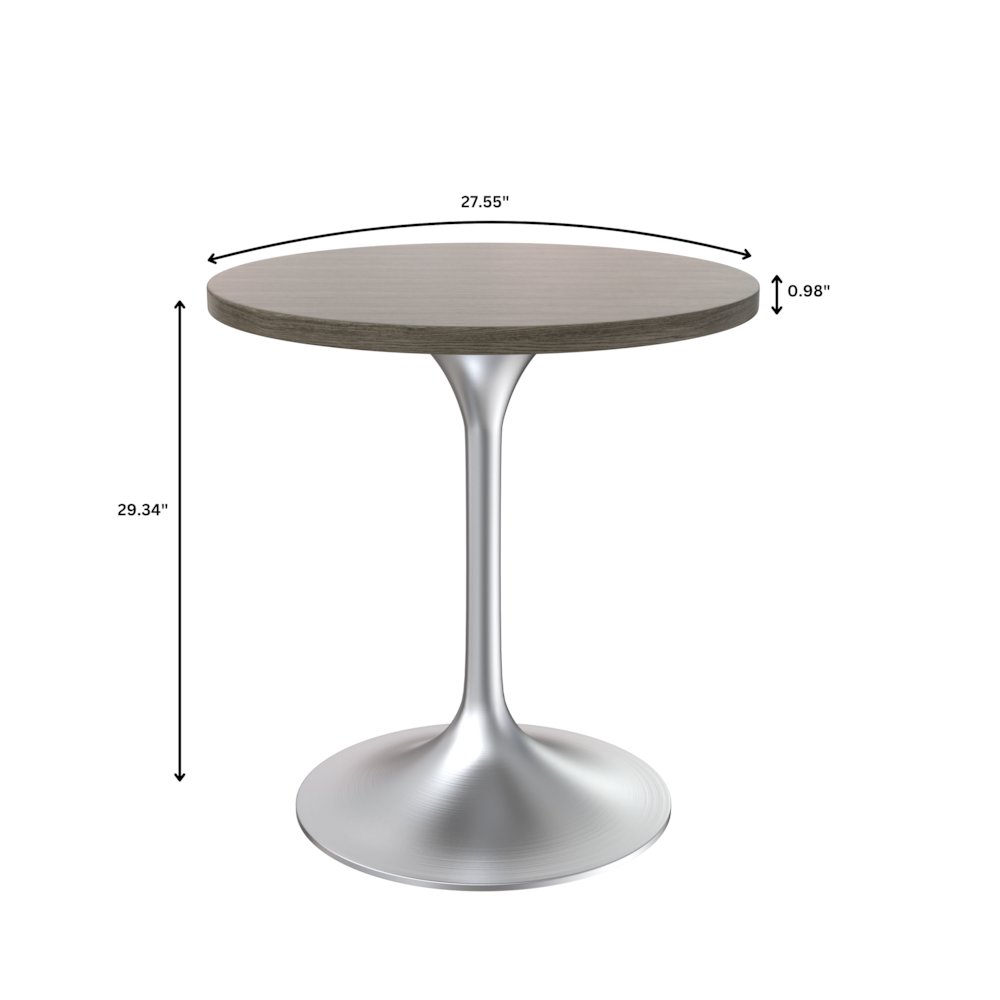 Verve Collection 27" Round Dining Table. Picture 5