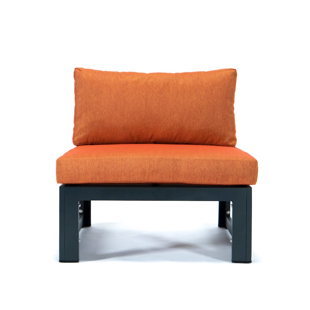 Chelsea 5-Piece Middle Patio Chairs and Fire Pit Table. Picture 14