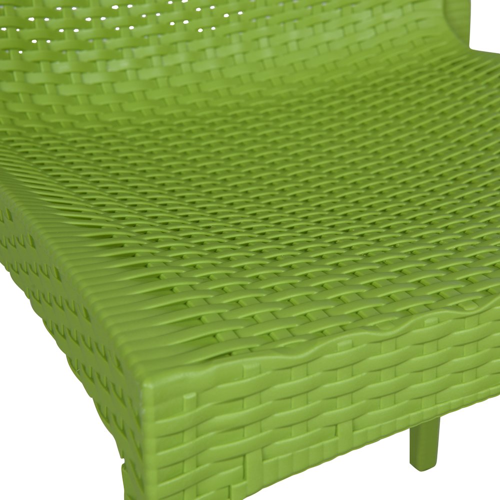 Weave Mace Indoor/Outdoor Dining Chair (Armless). Picture 6