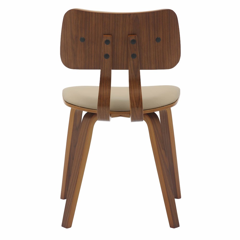 5-Piece Dining Set in Walnut/Light Brown. Picture 15