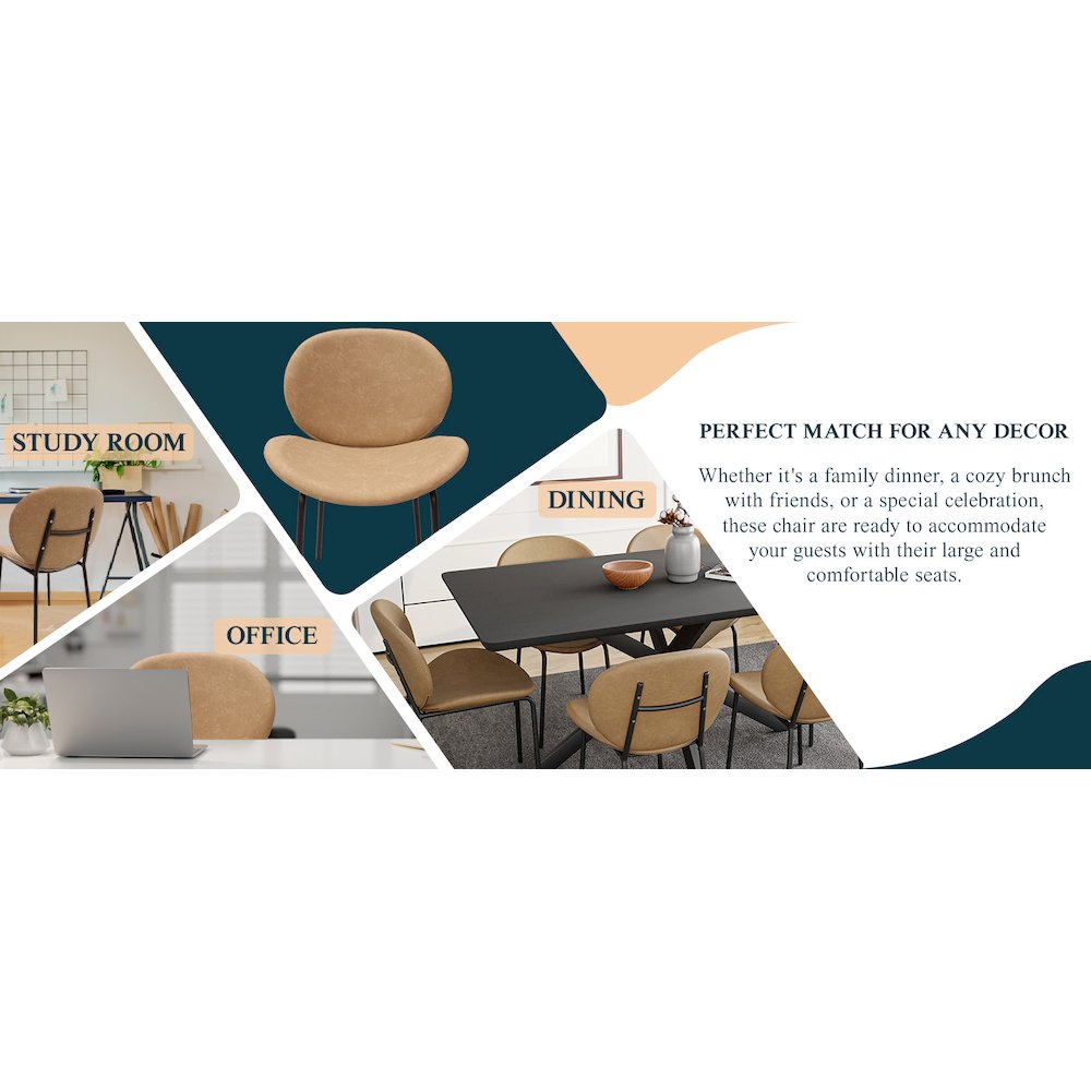 Servos Modern Dining Side Chair. Picture 7