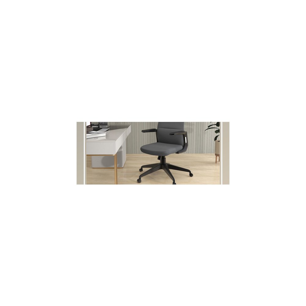 Nexa Collection Modern Office Chair In Grey. Picture 22