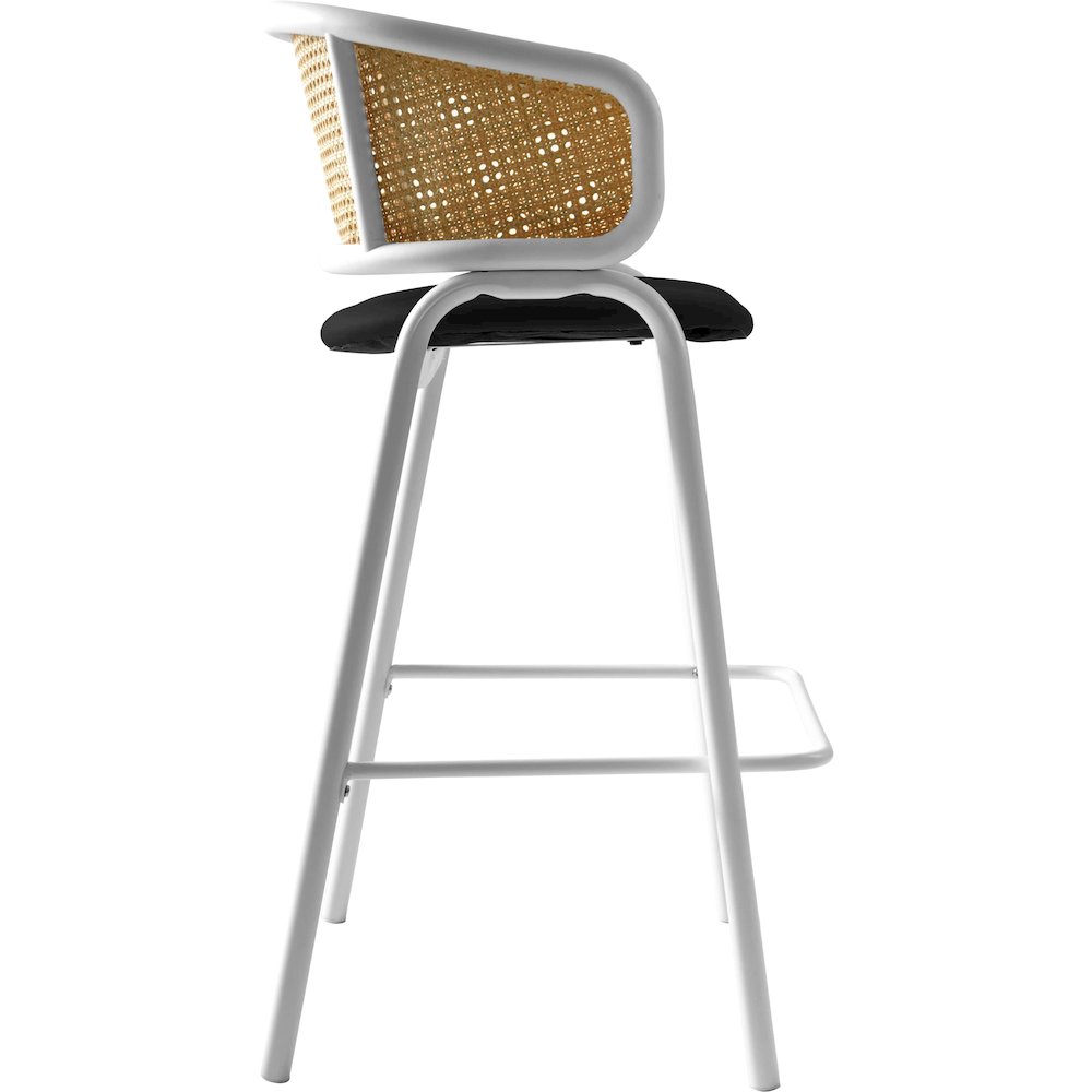 Ervilla Wicker Bar Stool Set of 2. Picture 7