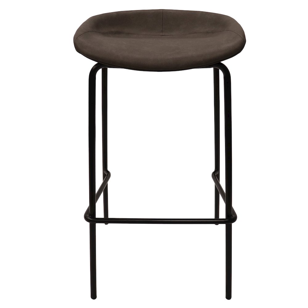 Servos Modern Barstool in Elephant Grey. Picture 13