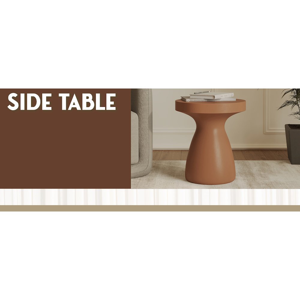 Modern Side End Table Wisp Series In Pink. Picture 15