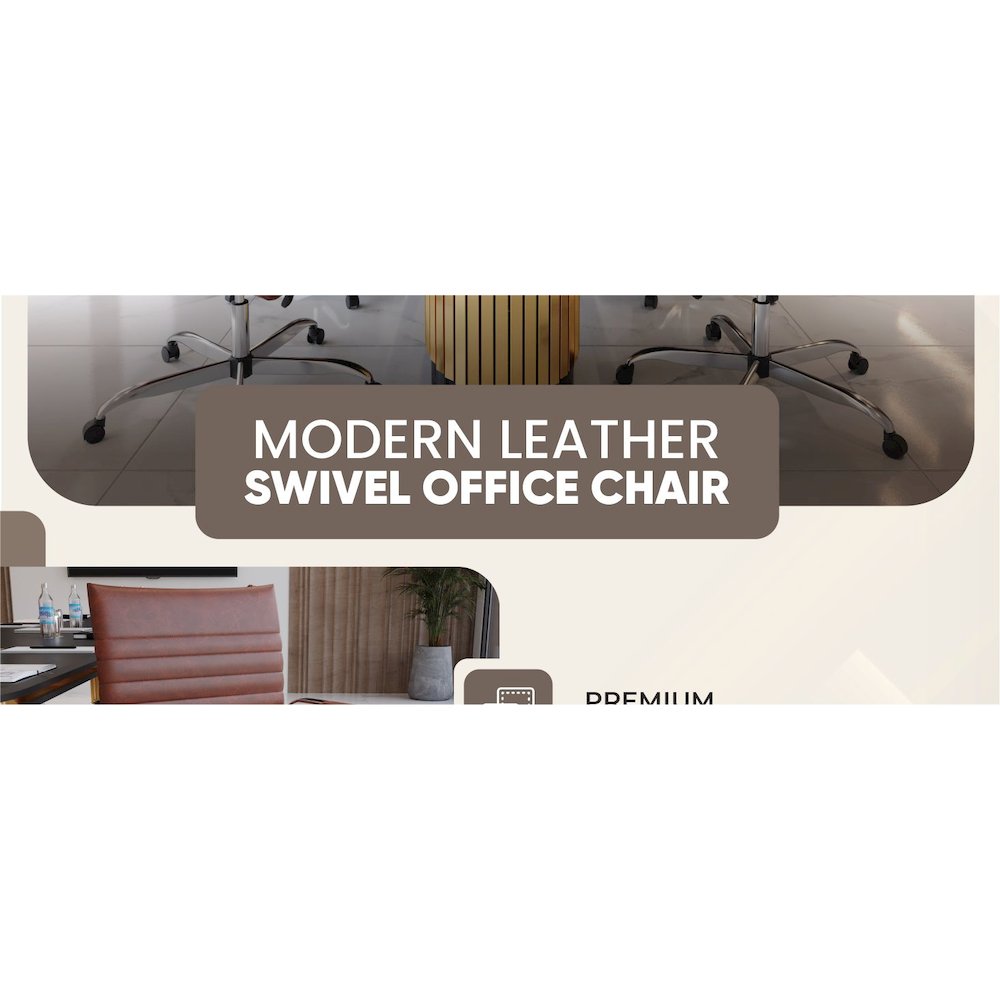 Harris Modern Adjustable Office Executive Swivel Chair Task Office Chair. Picture 37
