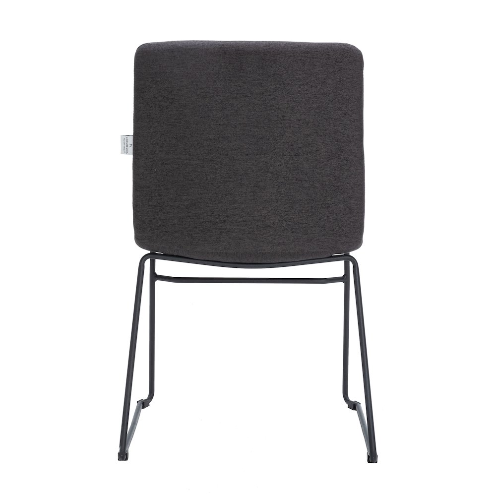Zylar Series Office Guest Chair in Brown Fabric. Picture 14