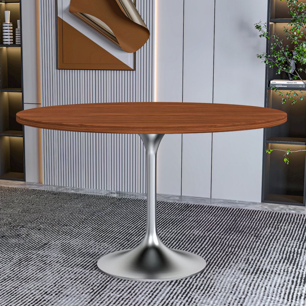 Verve Collection 48" Round Dining Table. Picture 8