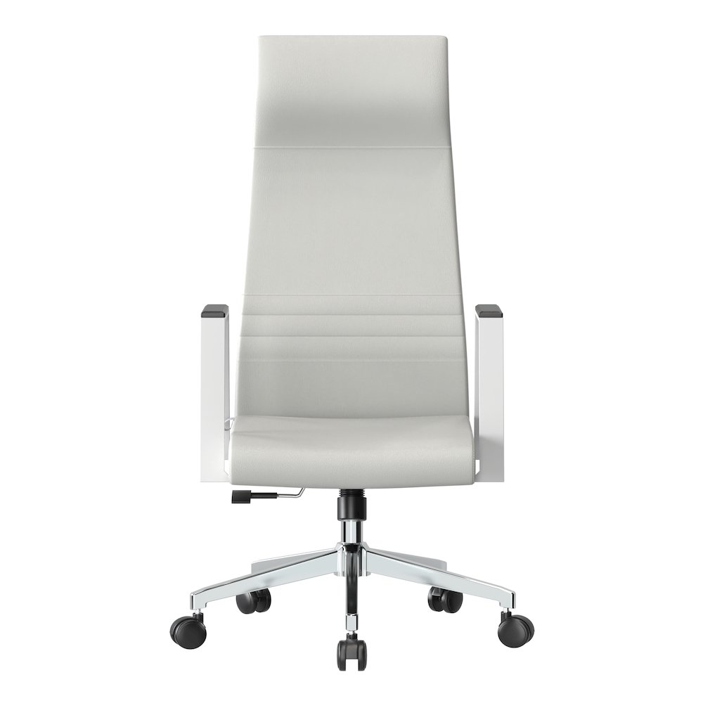 Aleen High-Back Office Chair in White. Picture 23