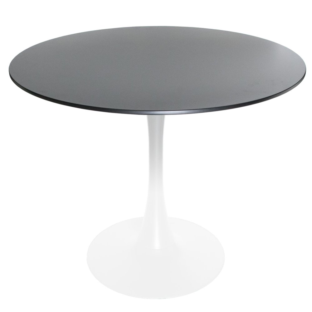 Bristol Mid-Century Modern Round Dining Table. Picture 17