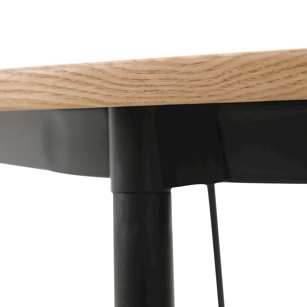 Tule 7-Piece Dining Set in Steel Frame with 6 Upholstered Seat Dining Table. Picture 13