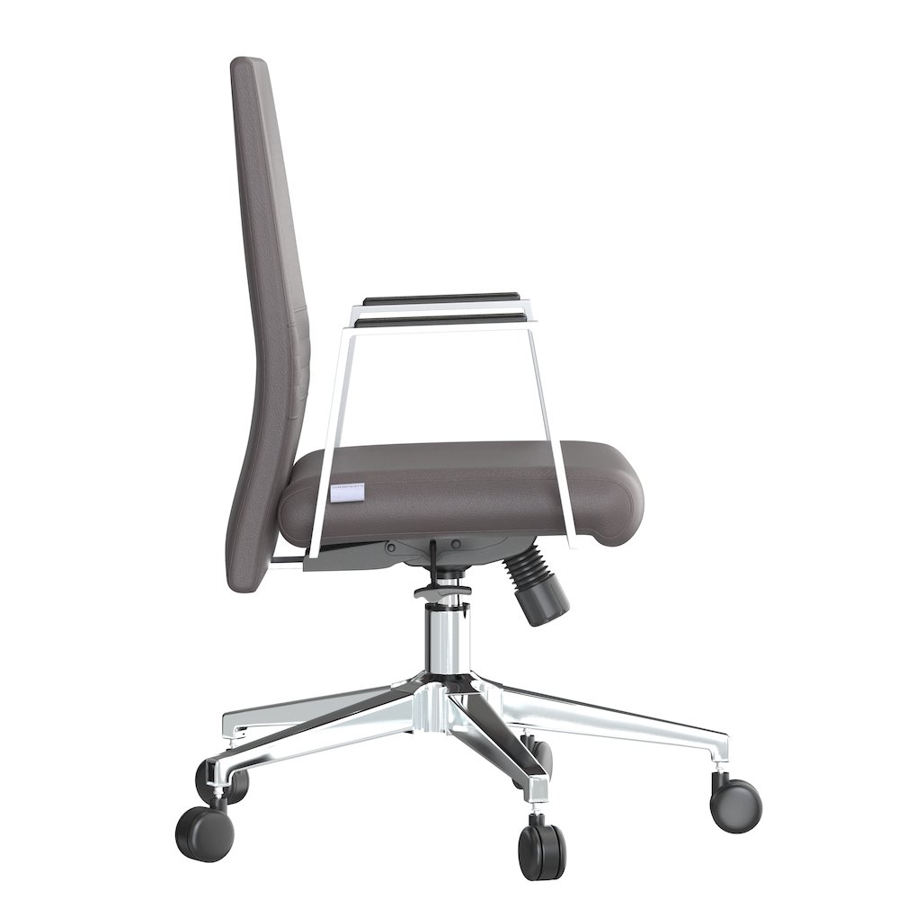 Aleen Office Chair in Grey. Picture 21
