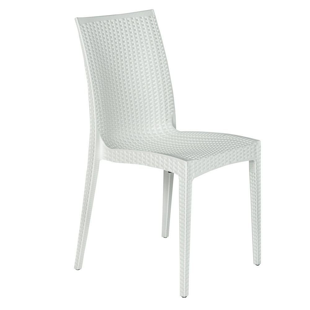 Weave Mace Indoor/Outdoor Dining Chair (Armless). Picture 12