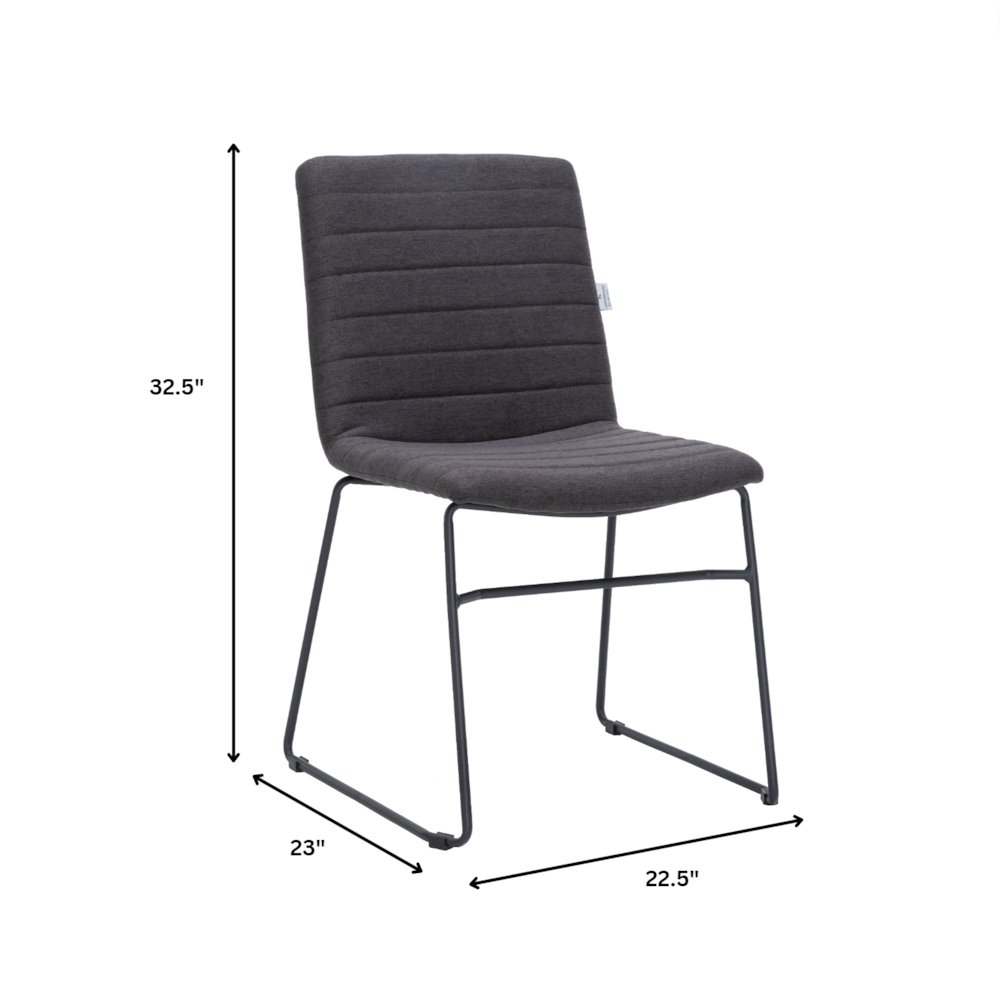 Zylar Series Office Guest Chair in Brown Fabric. Picture 20