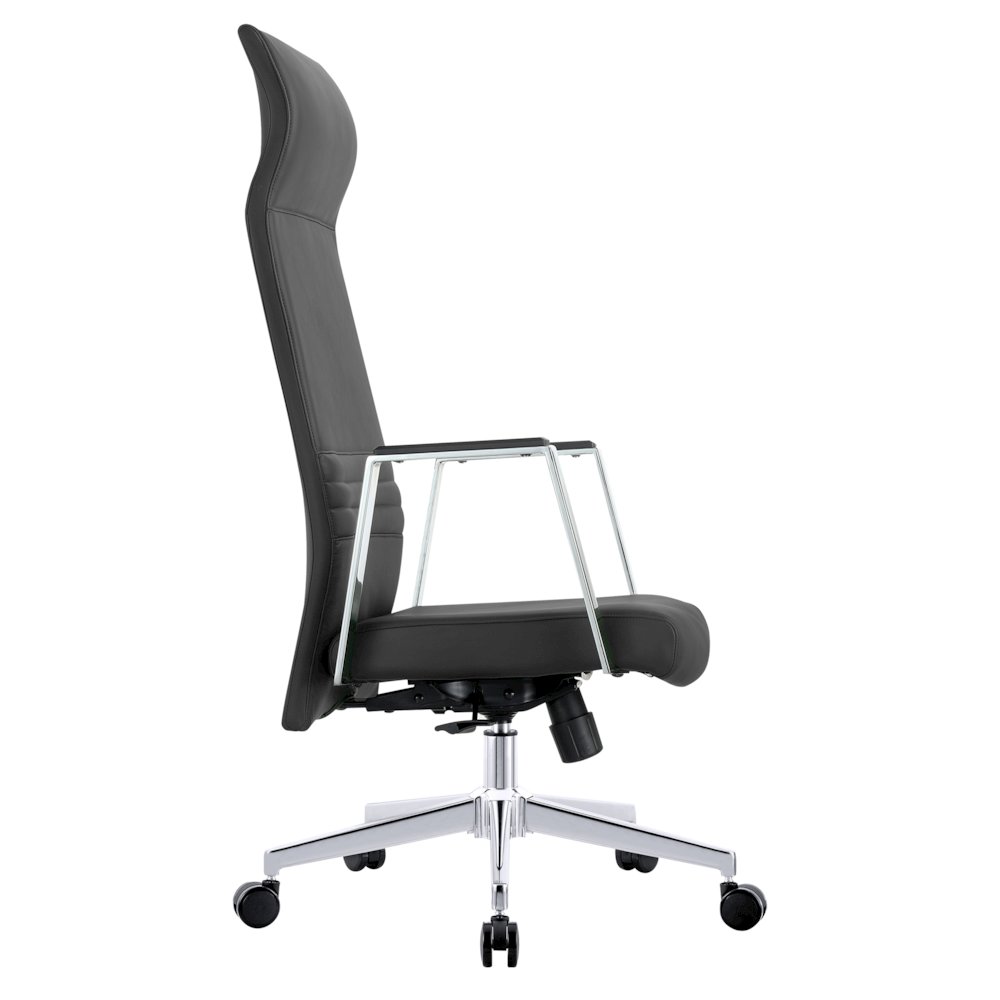 Aleen High-Back Office Chair in Black. Picture 7
