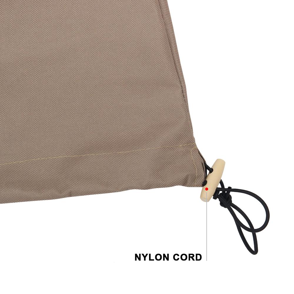 Wicker Hanging 2 person Egg Swing Chair With Outdoor Cover. Picture 10