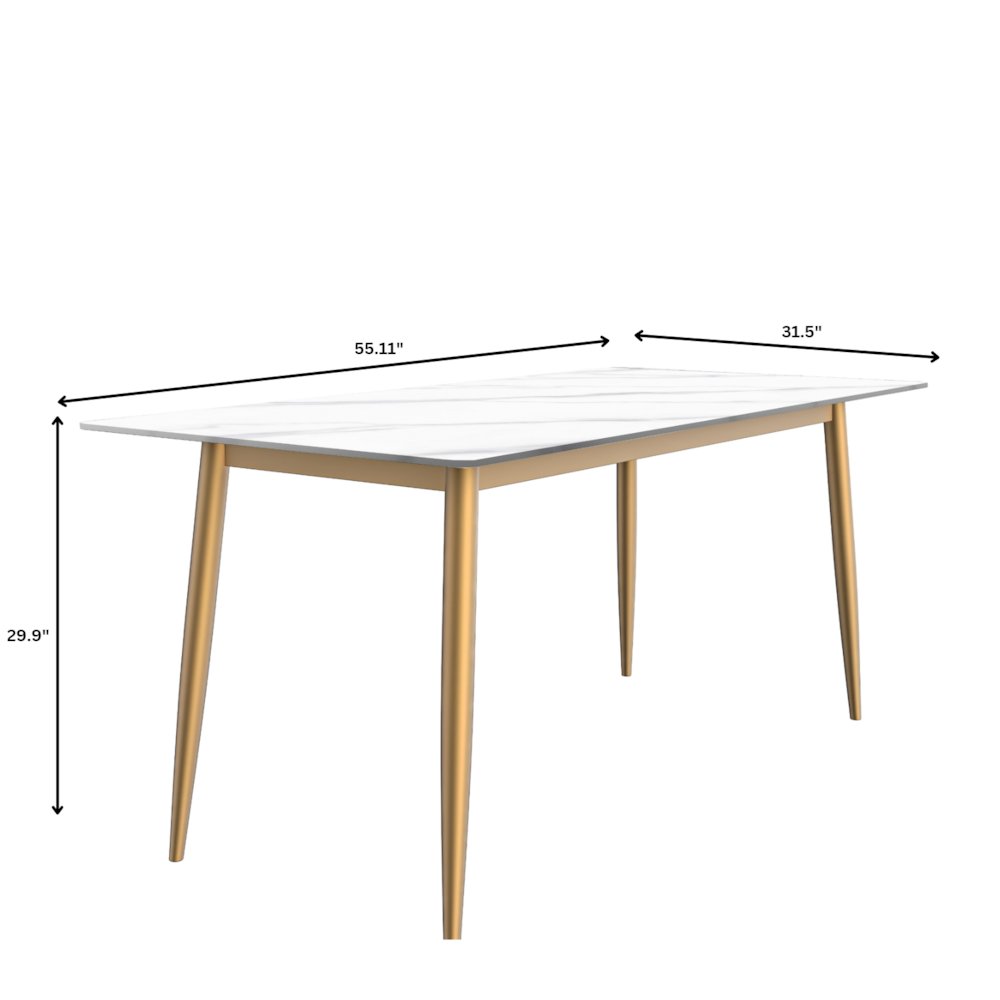 Zayle Series Modern Dining Table. Picture 26