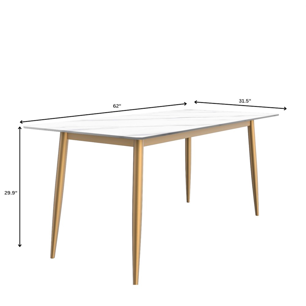 Zayle Series Modern Dining Table. Picture 35
