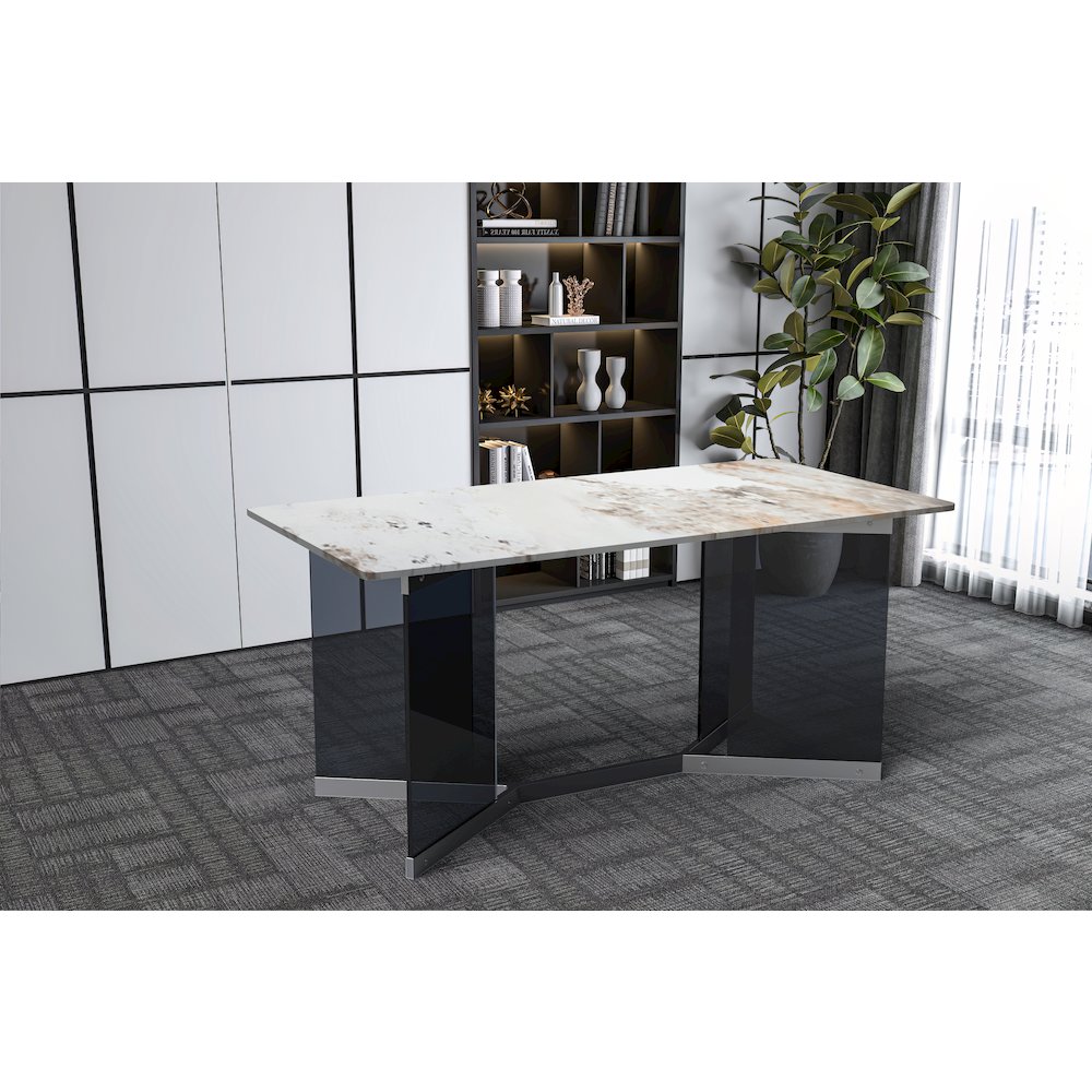Oryn Series Modern Dining Table. Picture 7