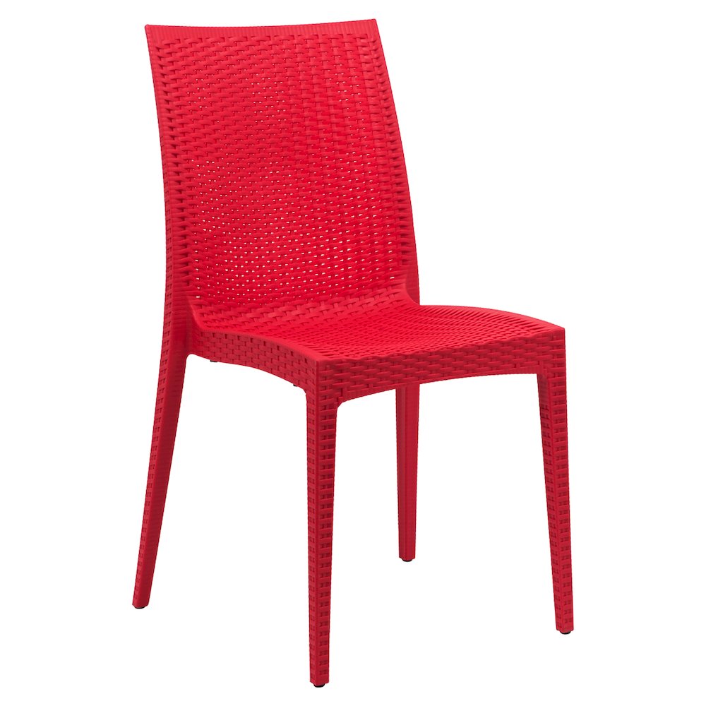 Weave Mace Indoor/Outdoor Dining Chair (Armless). Picture 1