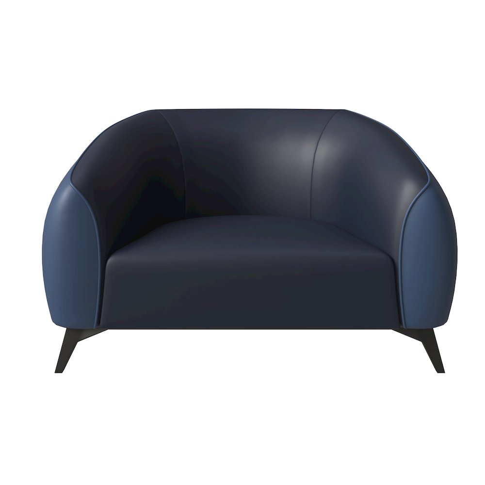 Opula Collection Single Seater Sofa In Blue. Picture 4