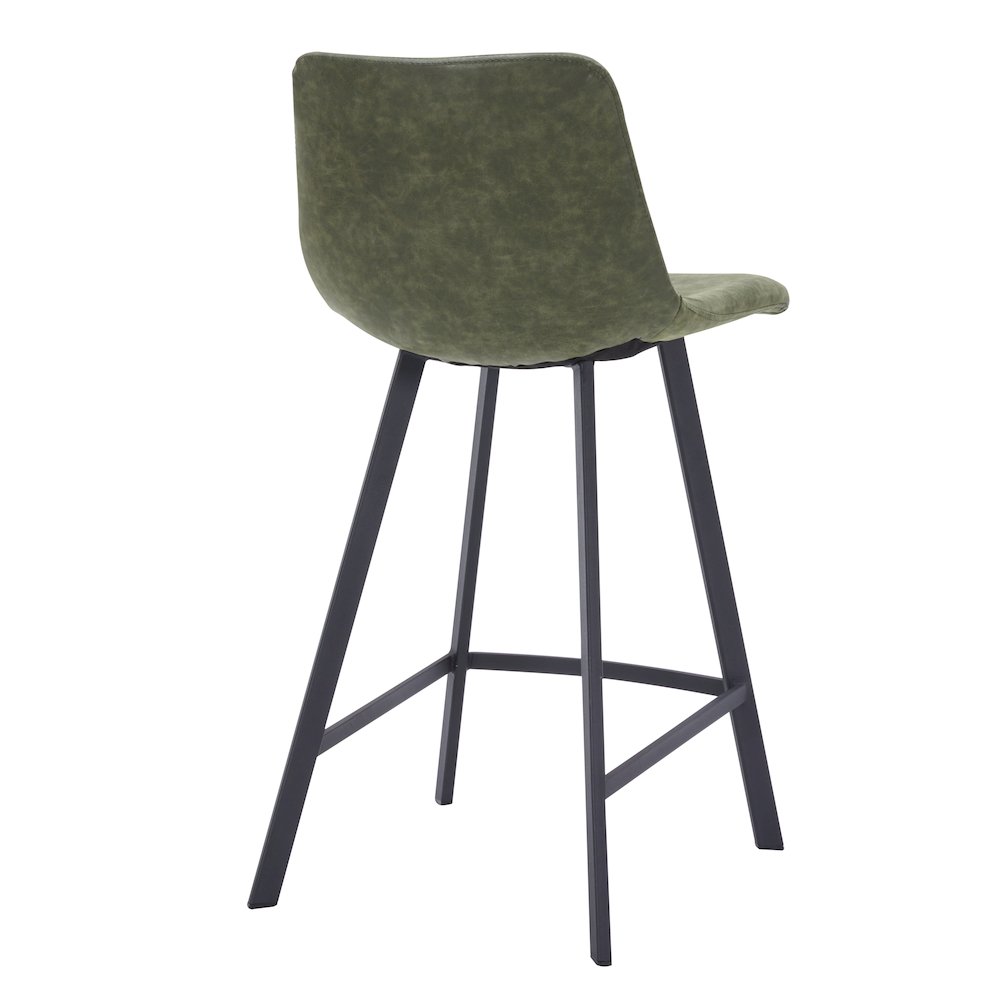 Elland - Counter stool - Olive Green. Picture 3
