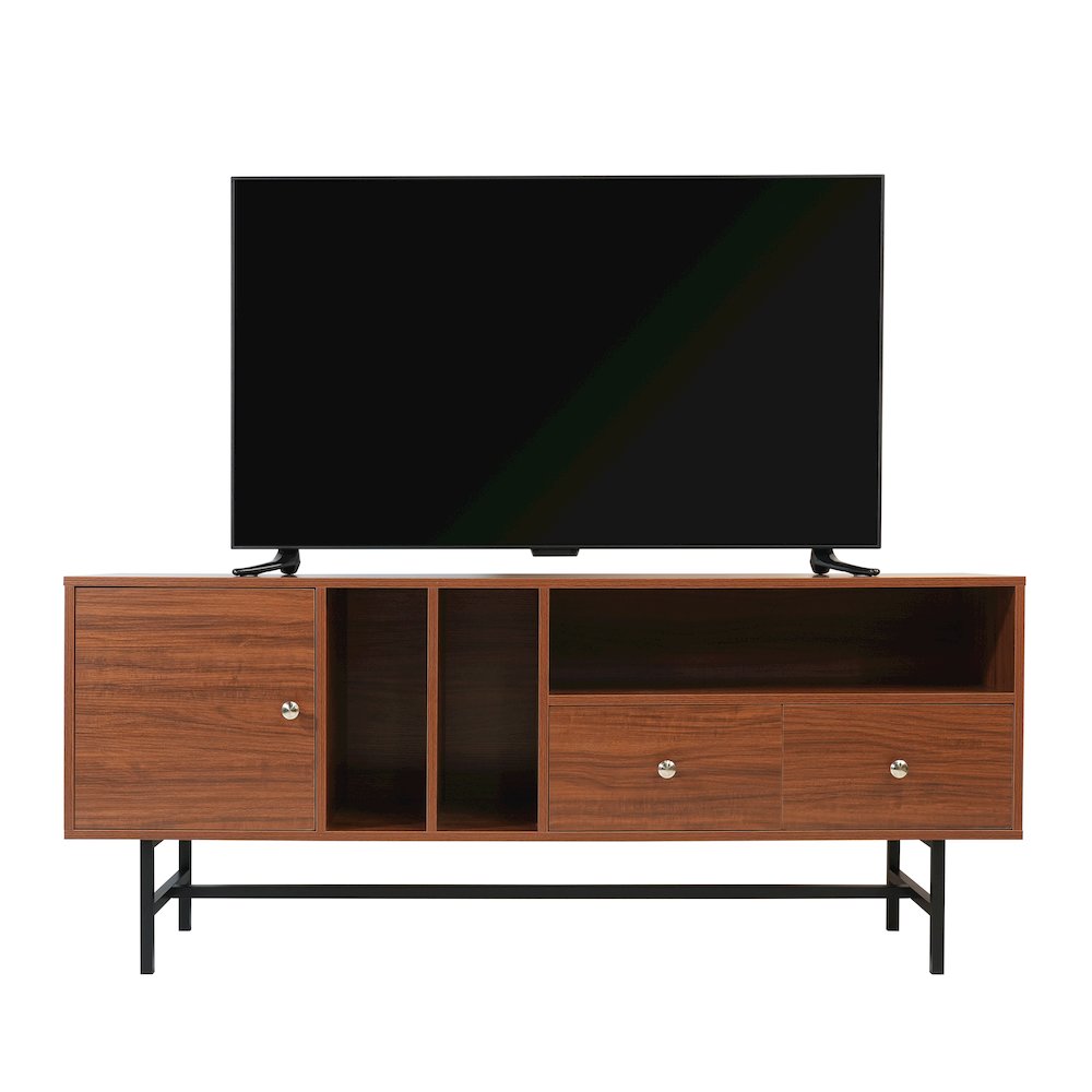Rochester Modern Rectangular TV Stand. Picture 6