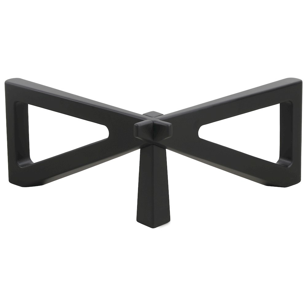 Imperial Triangle Coffee Table Base in Black. Picture 3