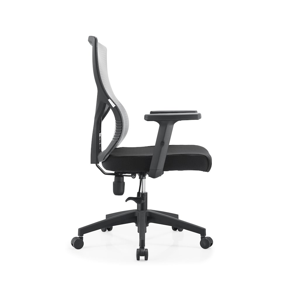 Office Glen Series Office Task Chair In Light Grey. Picture 25